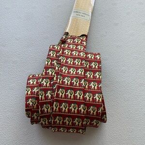 Giorgio Armani Cravatte Elephant Motif Tie NWT